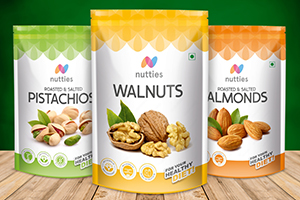 Dry Fruits Packaging Design in india, packaging for products